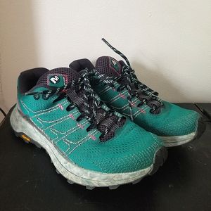 Merrell Women's Moab Flight Trail Running Shoes (Marine)